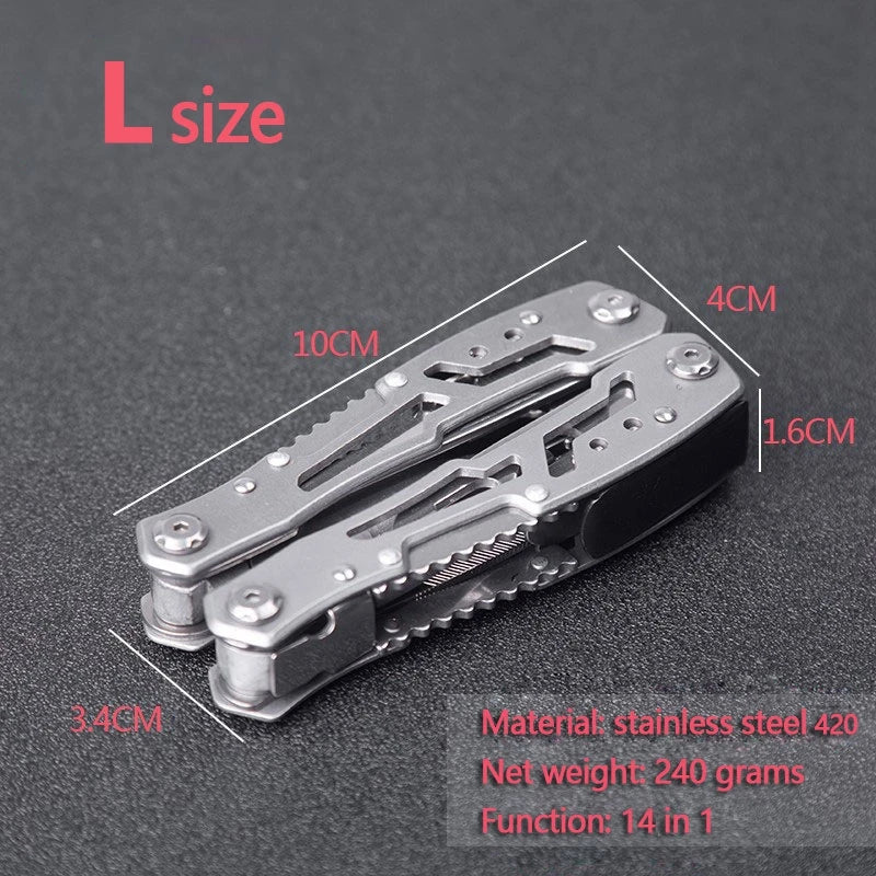 Multifunctional Pliers Folding Pliers Multi-tool Pocket Knife Pliers Outdoor Portable Folding Plier Multipurpose Repair Tools