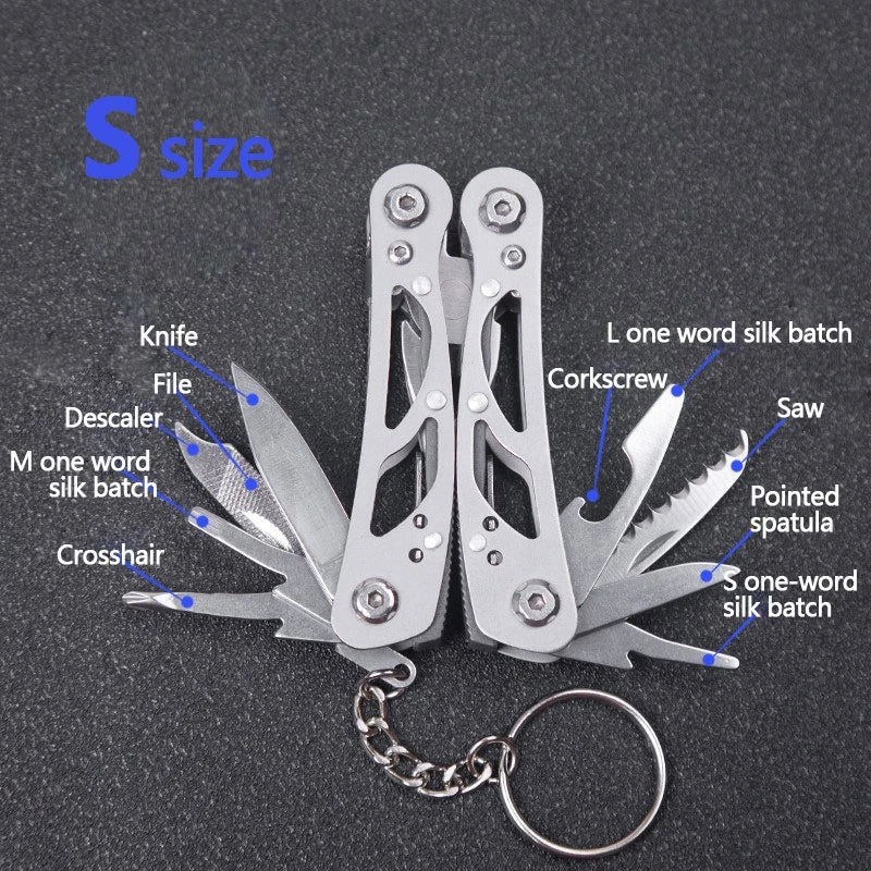 Multifunctional Pliers Folding Pliers Multi-tool Pocket Knife Pliers Outdoor Portable Folding Plier Multipurpose Repair Tools