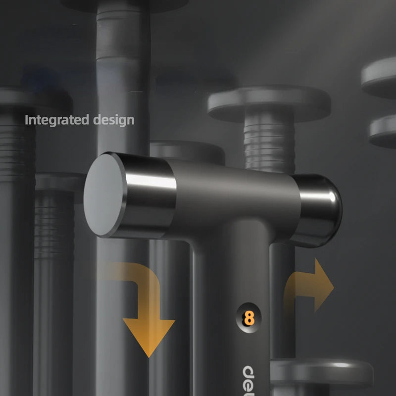 Deli 1Pcs High Carbon Hammers TPR Non-slip Handle Multifunction Woodworking Installation Nail Hammer Household Hand Tools Hammer