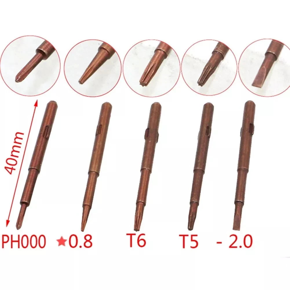 2025 5 in 1 Screwdriver Repair Kit Screwdriver for Phone Opening Tools Phone Repair Tools for Iphone Huawei Xiaomi /Color Random