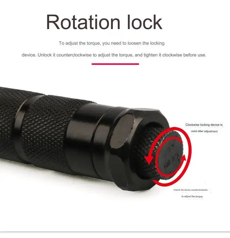 10-210N.m Torque Wrench 1/2"  Precise Reversible Ratchet Torques Key Professional Bicycle Motorcycle Car Automotive Tool