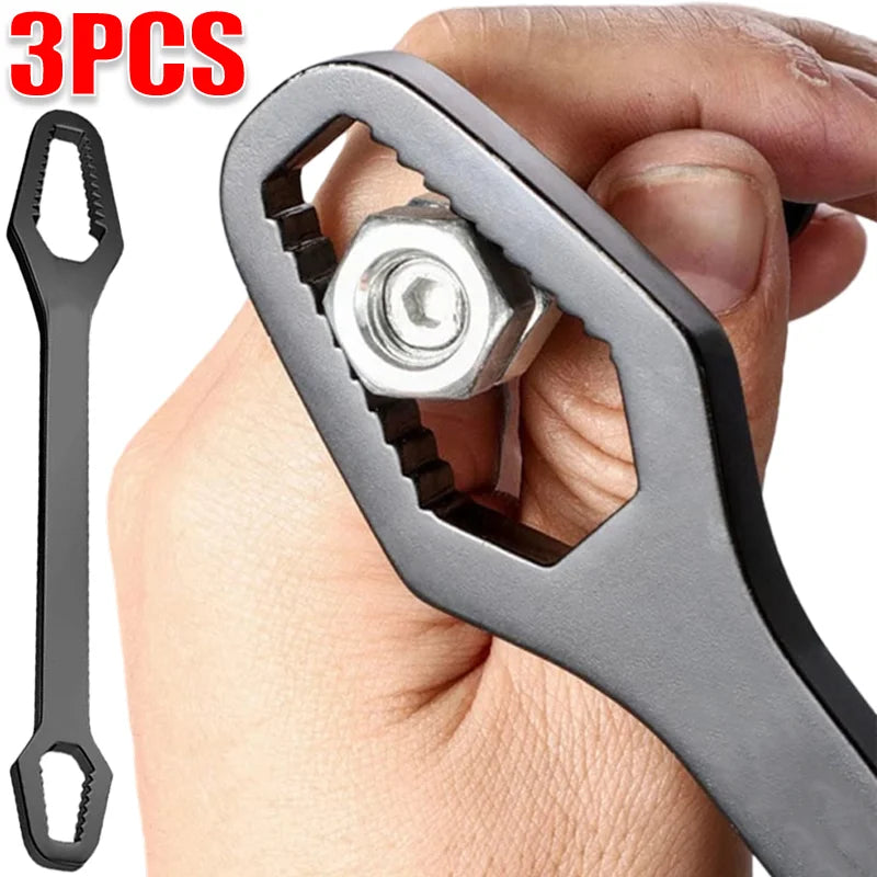 8-24mm Universal Torx Wrench Self-tightening Adjustable Glasses Wrenches Board Double-head Torx Spanner Hand Tools for Factory