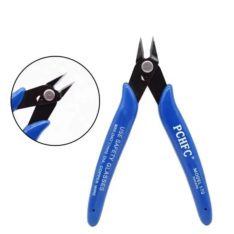 1PC 170 Universal Pliers DIY Electronic Diagonal Side Cutting Nippers Wire Cable Cutter 3D Printer Parts Hand Tools