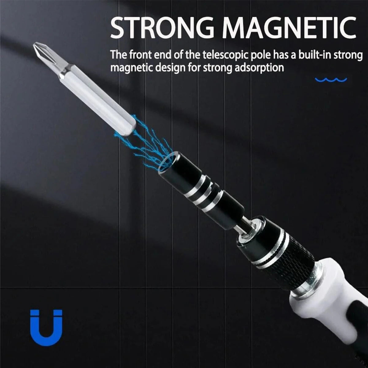 115in1 Screwdriver Set Magnetic Torx Phillips Screw Bit Kit With Electrical Remover Wrench Repair Phone PC Tools