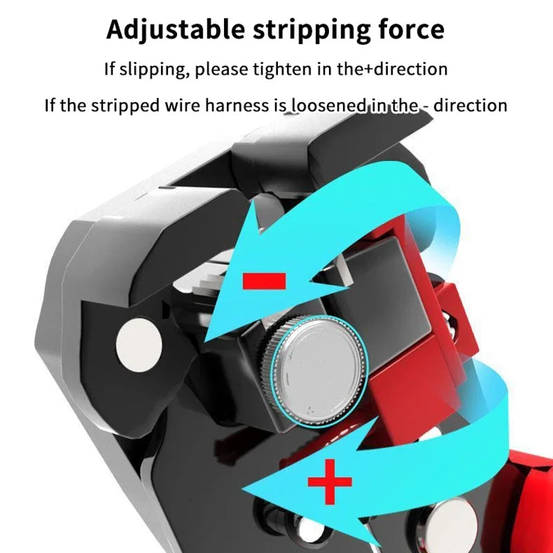 Automatic 5 In1 Wire Stripper Tools Multitool Decrustation Pliers Stripping Cutter Crimping Cable Wire Electrician Repair Tools
