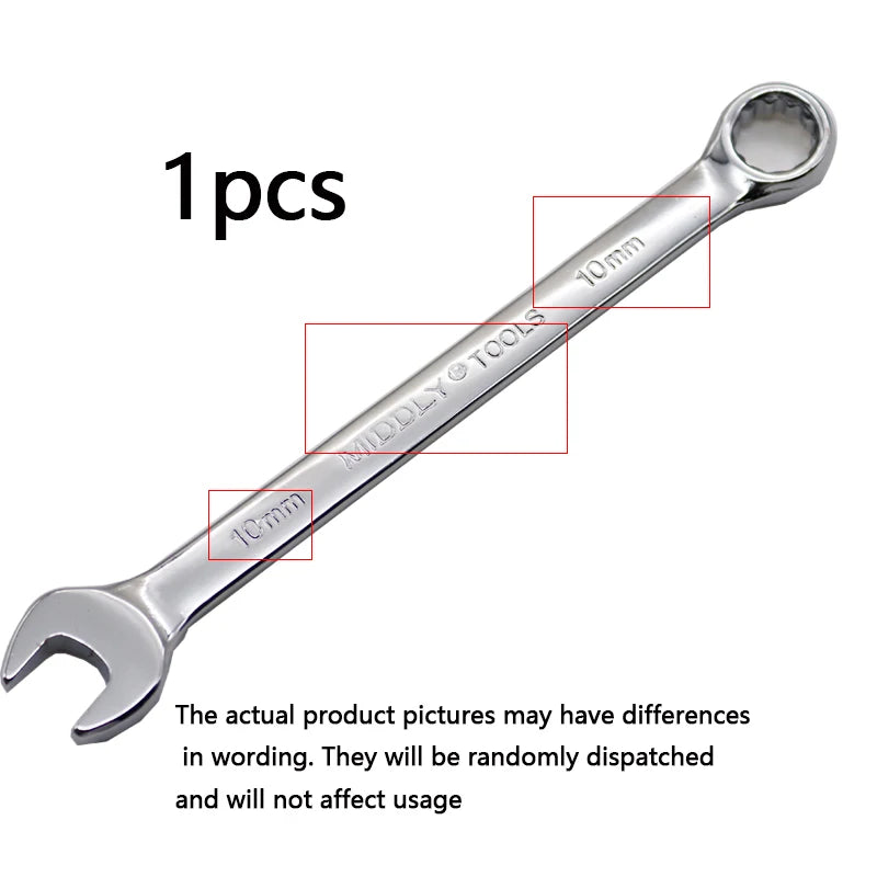 1pc Open End Wrench Tool Combination Wrench Hex Spanner Wrench For Hex Nuts 6 7 8 9 10 11 12 13 14 15 16mm