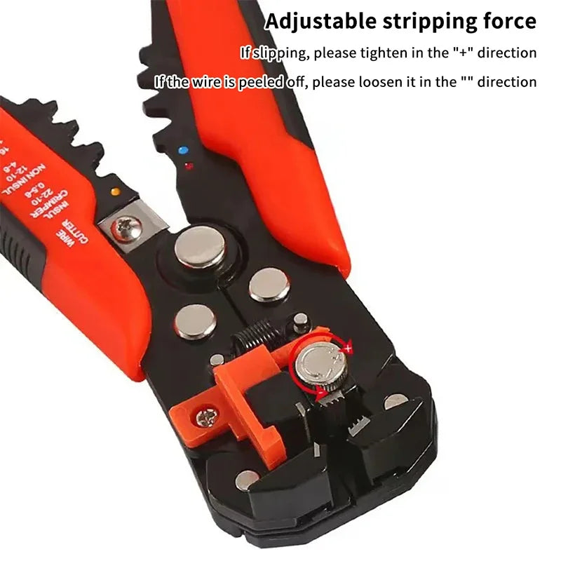 Automatic 5 In1 Wire Stripper Tools Multitool Decrustation Pliers Stripping Cutter Crimping Cable Wire Electrician Repair Tools