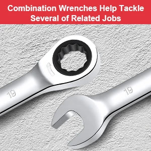 14-Piece Wrench Set, Ratcheting Wrench Set, Metric 6-19mm,Chrome Vanadium Steel with Storage Bag for truck/garage projects, etc.