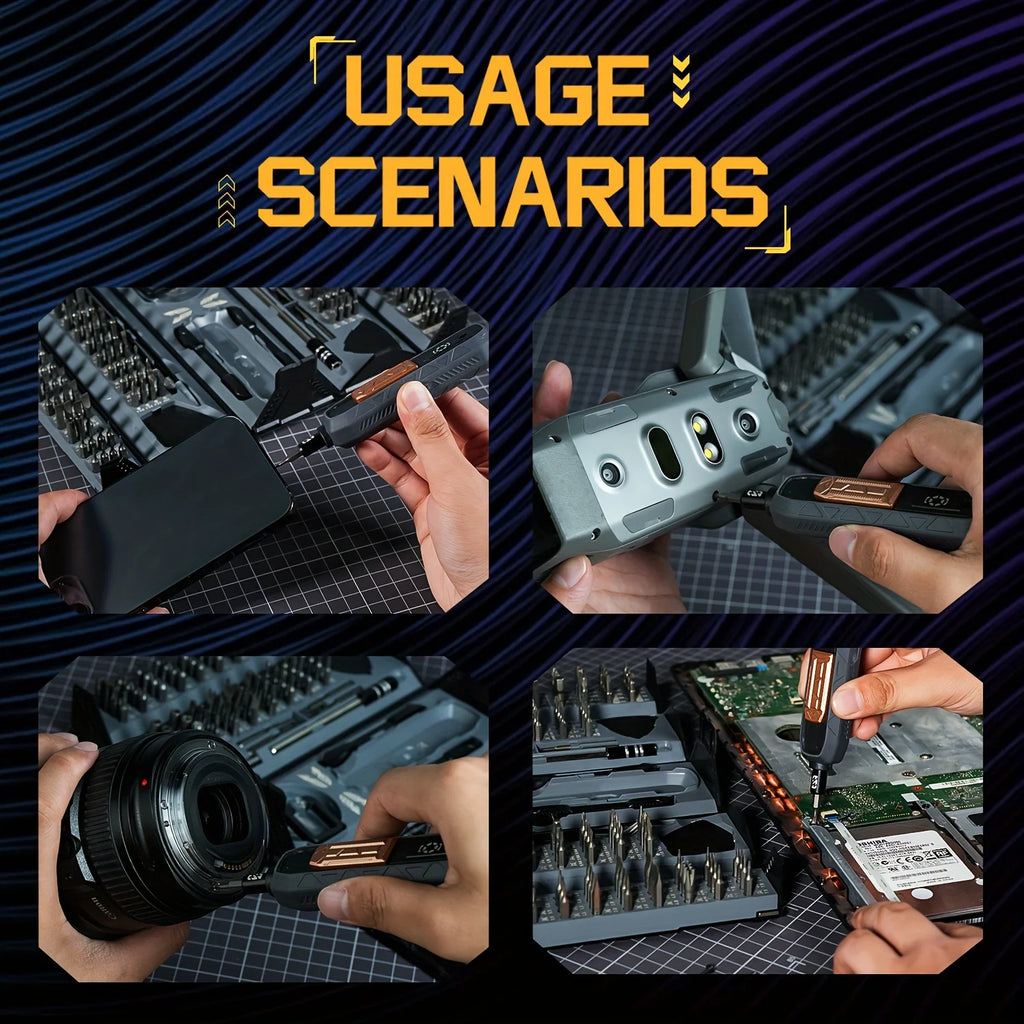 180 in 1 Precision Manual  Multifunctional Screwdriver Set Magnetic Phillips Bits Mobile iPhone & PC & Glasses Repair Tool Gift