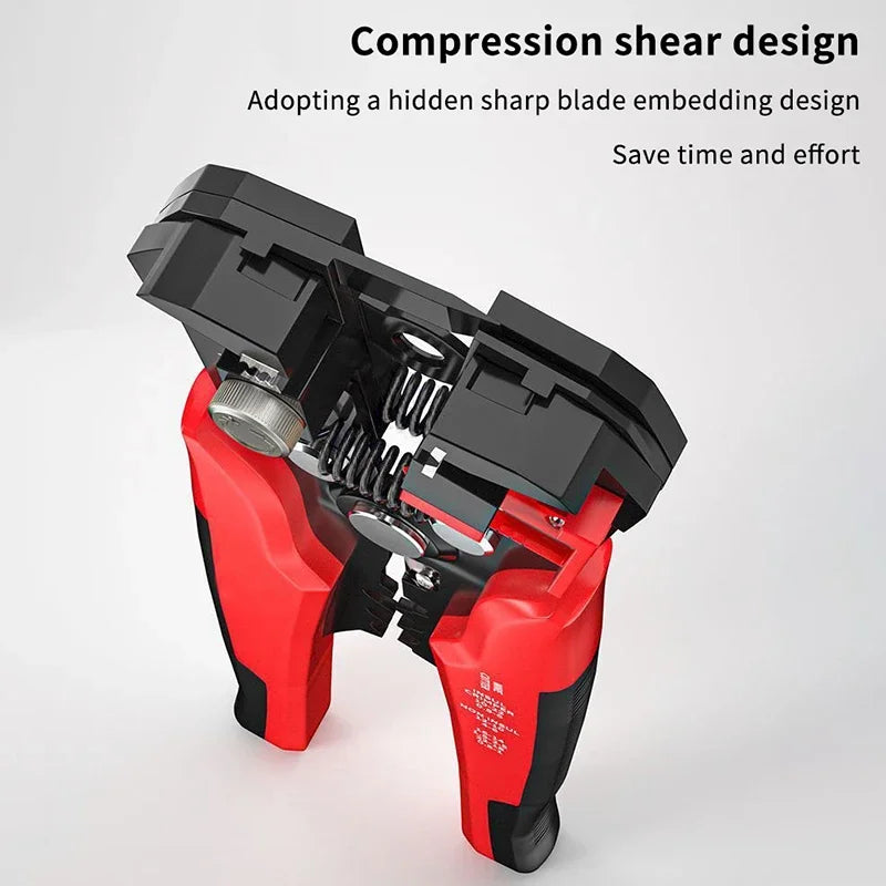 Automatic 5 In1 Wire Stripper Tools Multitool Decrustation Pliers Stripping Cutter Crimping Cable Wire Electrician Repair Tools