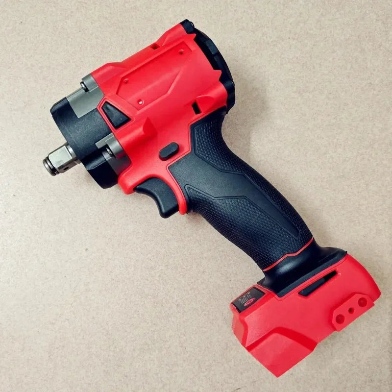 Brushless Impac Wrench 500N.m Electric Driver 1/2" Repair Cordless Screwdriver 4 Gears Power Tools for Milwaukee 18V Battery