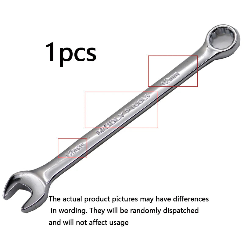 1pc Open End Wrench Tool Combination Wrench Hex Spanner Wrench For Hex Nuts 6 7 8 9 10 11 12 13 14 15 16mm