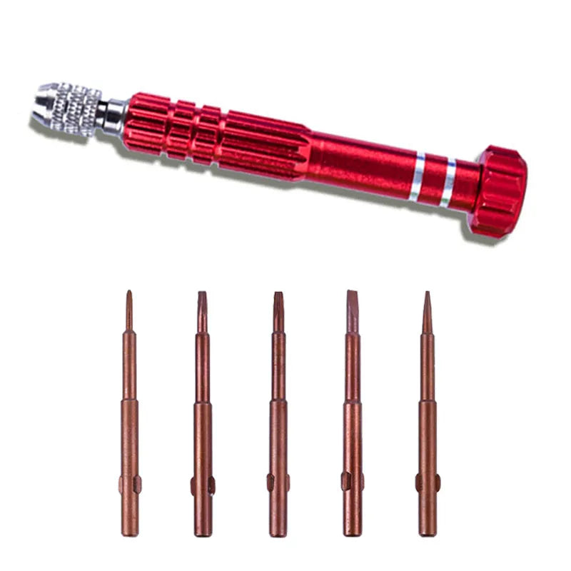 2025 5 in 1 Screwdriver Repair Kit Screwdriver for Phone Opening Tools Phone Repair Tools for Iphone Huawei Xiaomi /Color Random