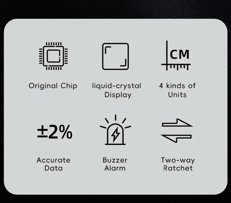 MoveCrab Angle Digital Torque Wrench Torque Wrench Preset Adjustable Car Maintenance