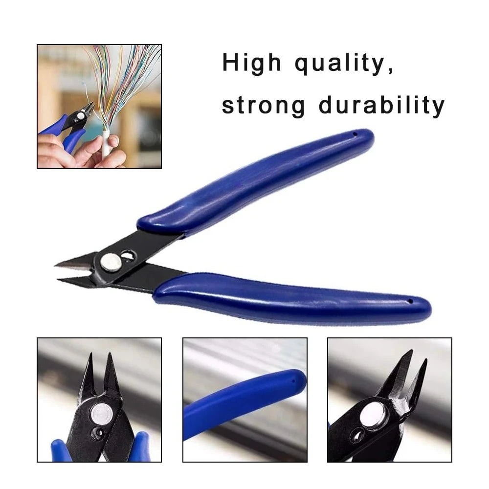 Plastic model nipper pincers tool Multi Tools electrician 170 DIY Electronic Diagonal Pliers Side Cutting Wire Cutter