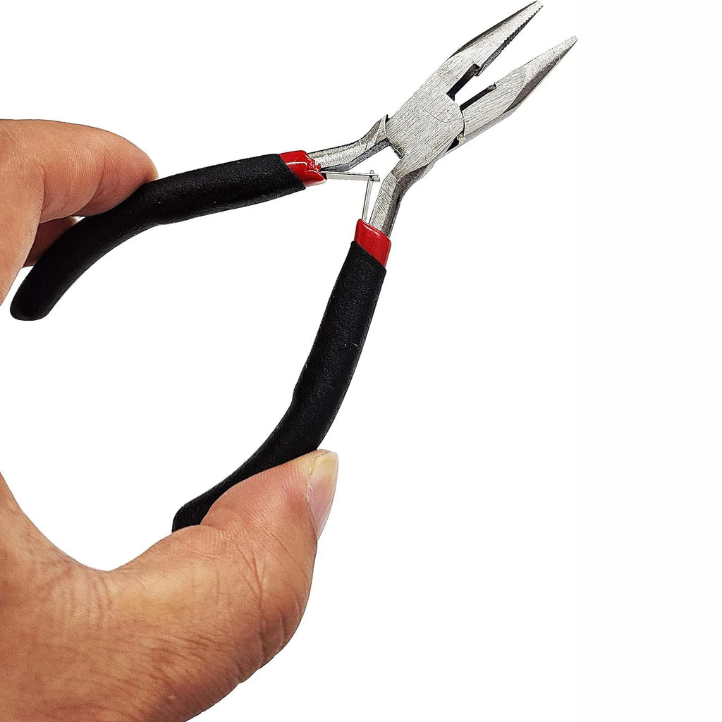 5Pcs Jewelers Pliers Tools Set Plier Kit for Jewelry Making Supplies, Wire Wrapping, Beading, DIY Crafts