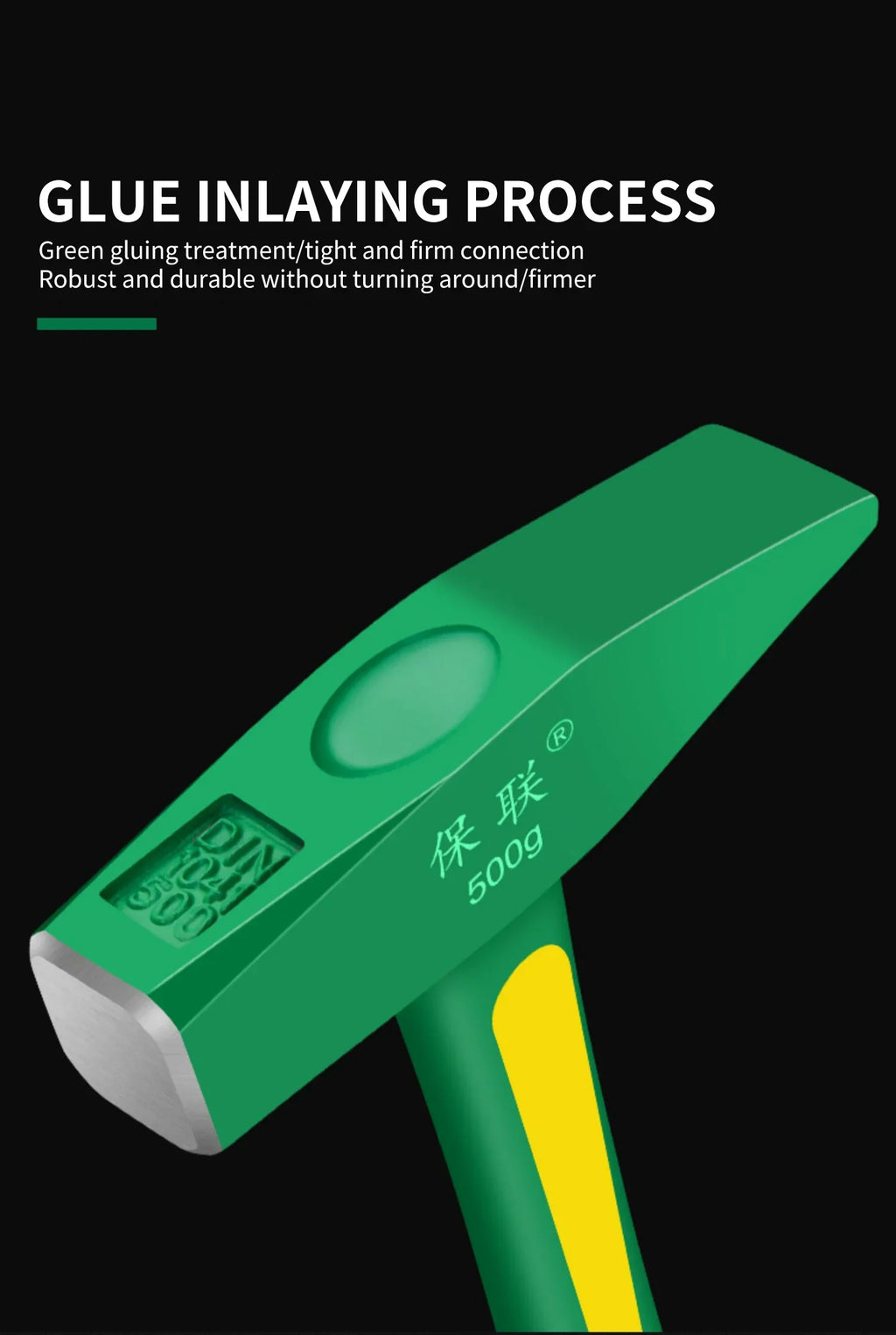 Multifunctional non-slip shockproof steel hammer hand tools household woodworking hardware tools percussion hammer