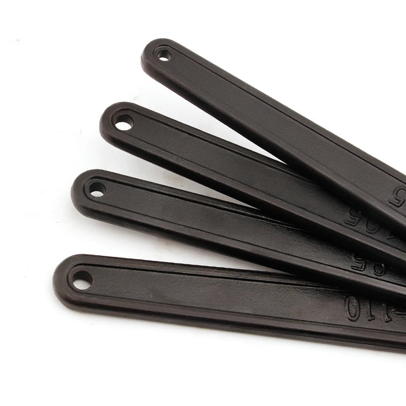 22-220mm Round Nut Half Moon Wrench - Adjustable Motorcycle Shock Absorber Wrench Set - Pre-Load Hook Spanners, C Spanner Tool