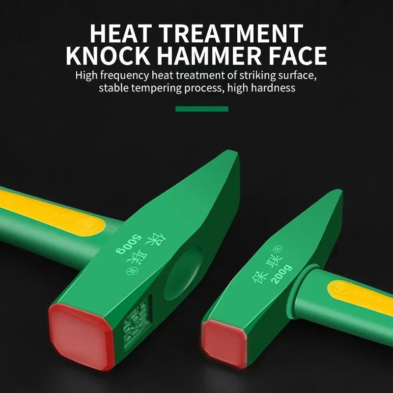 Multifunctional non-slip shockproof steel hammer hand tools household woodworking hardware tools percussion hammer