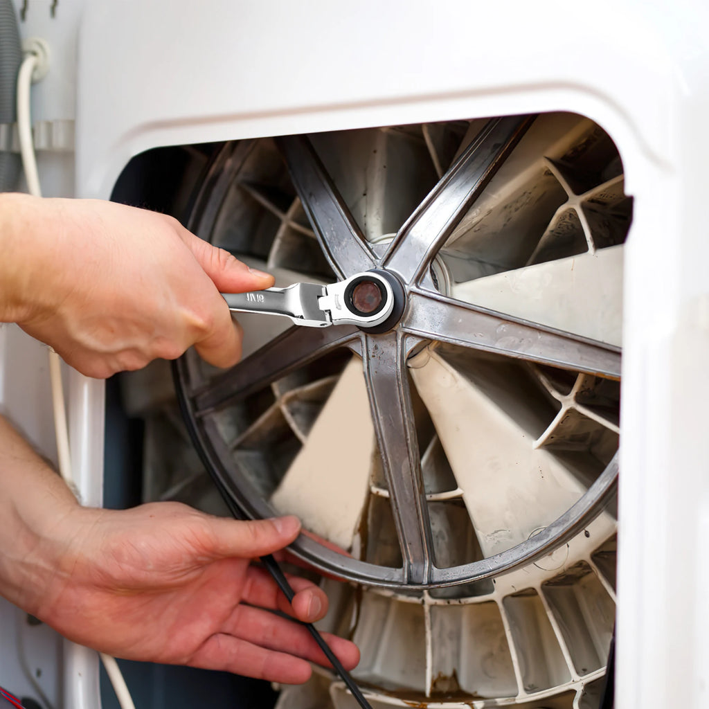 14-Piece Wrench Set, Ratcheting Wrench Set, Metric 6-19mm,Chrome Vanadium Steel with Storage Bag for truck/garage projects, etc.