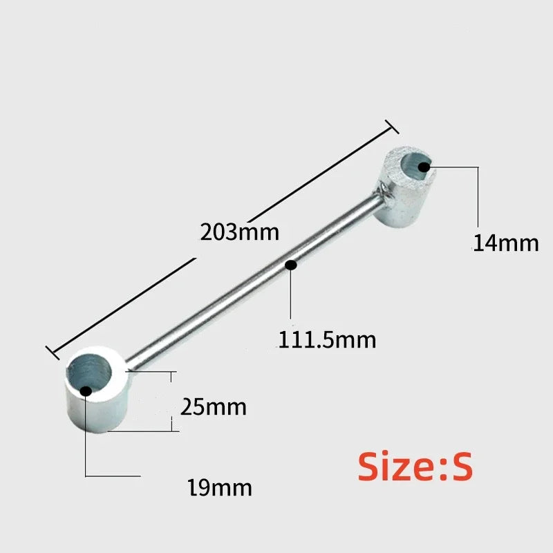 1/2Pcs Hinges Gaps Adjusting Wrench Door Hinge Repair Tool 8-25mm Door Hinge Adjustment Hand Tool Adjustable Wrench Tool