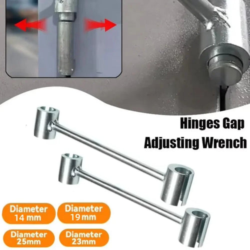 1/2Pcs Hinges Gaps Adjusting Wrench Door Hinge Repair Tool 8-25mm Door Hinge Adjustment Hand Tool Adjustable Wrench Tool