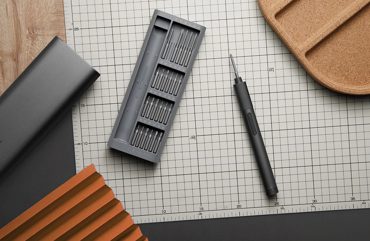 Mijia Electric Precision Screwdriver Magnetic Kit with 24 PCS Screw Heads Power Tools Sets for Smart Home PC Phone Repair