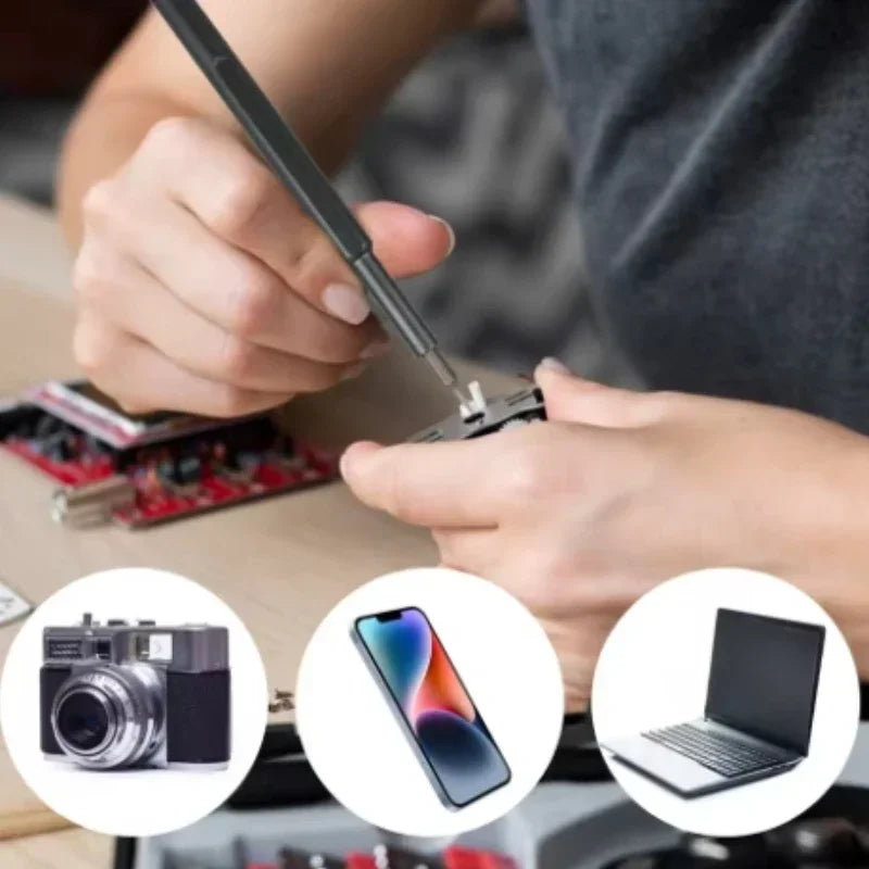 63 in 1 Precision Screwdriver Set Home Hand Repair Tool Kit Magnetic Phillips Drill Bits for iPhone Xiaomi Camera Glasses Watch