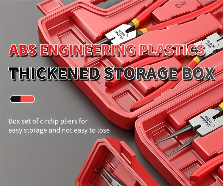 Multi-function Expansion Pliers Retaining Ring Pliers Card Pliers Internal And External Dual-purpose Industrial Grade Circlip Pl