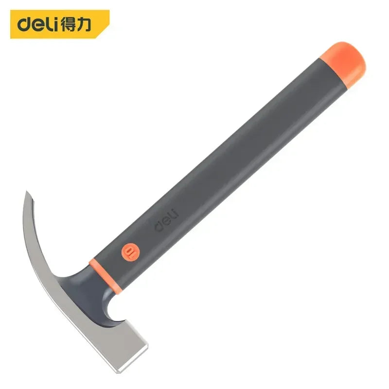 Deli 10oz Claw Hammers Mini Camping Hammer Nail Hammer with Shock Reduction Grip Multifunctional Woodworking Repair Hand Tools