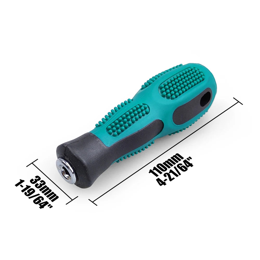 14Pcs 75/100/150mm Impact Torx Bit Set With Screwdriver handle T5-T40 Star Screwdriver Bit