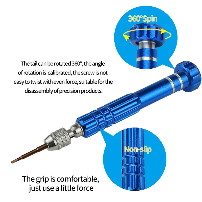 2025 5 in 1 Screwdriver Repair Kit Screwdriver for Phone Opening Tools Phone Repair Tools for Iphone Huawei Xiaomi /Color Random