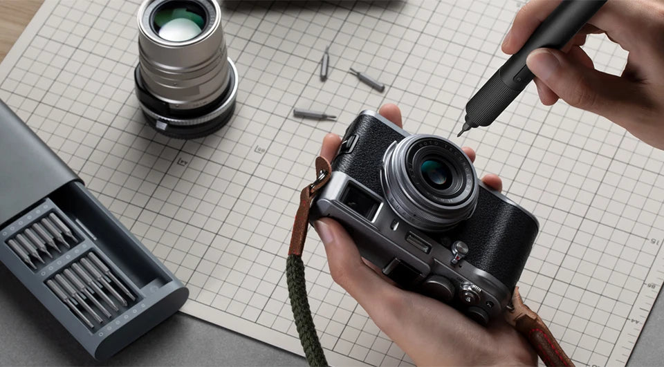 NEW MIJIA Electric Precision Screwdriver Magnetic Kit with 24 PCS Screw Heads Power Tools Sets for Smart Home PC Phone Repair