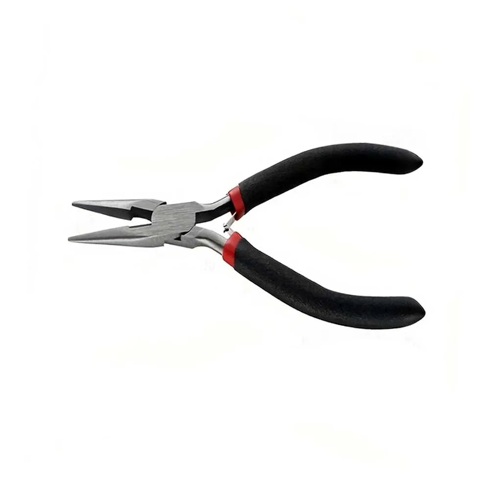 Portable 3 Styles Jewelry Pliers Tool Set Jewelry Making Round Nose Plier Tweezers Kit for Handcraft Beading Sewing DIY Supplies