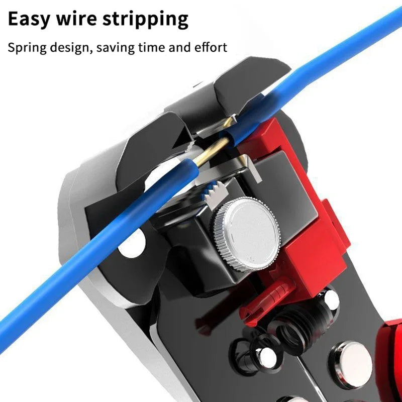 Automatic 5 In1 Wire Stripper Tools Multitool Decrustation Pliers Stripping Cutter Crimping Cable Wire Electrician Repair Tools