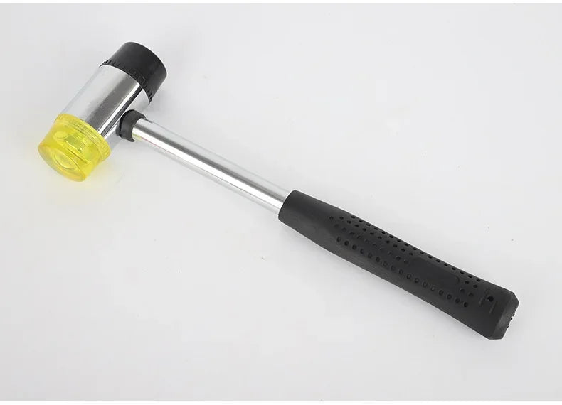 Double Face Soft Tap Rubber Hammer 25mm Multifunctional Glazing Window Beads Hammers Nylon Head Rubber Mallet