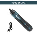 Makita Cordless Electric Screwdriver | 3.6V 5N.m Torque | 1/4" Chuck | 1300mAh Li - ion Battery
