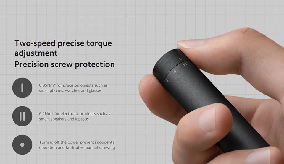 NEW MIJIA Electric Precision Screwdriver Magnetic Kit with 24 PCS Screw Heads Power Tools Sets for Smart Home PC Phone Repair