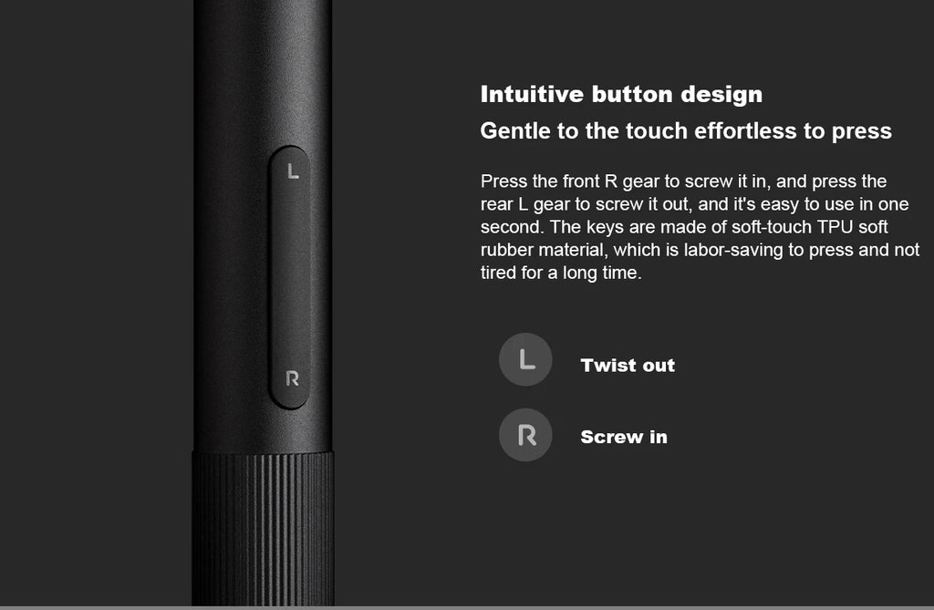 Mijia Electric Precision Screwdriver Magnetic Kit with 24 PCS Screw Heads Power Tools Sets for Smart Home PC Phone Repair