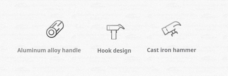 Naturehike BLACKDOG Outdoor Hammer Multi-functional Mountaineering Hiking Camping Tent Peg Stake Mallet Ultralight Iron Tools