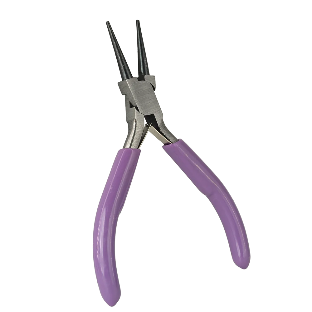 45# Carbon Steel Jewelry Pliers Needle/Chain/Round Nose Wire Cutter Tweezers Jewel Repair Handcrafts Beading Sewing Pliers Tool