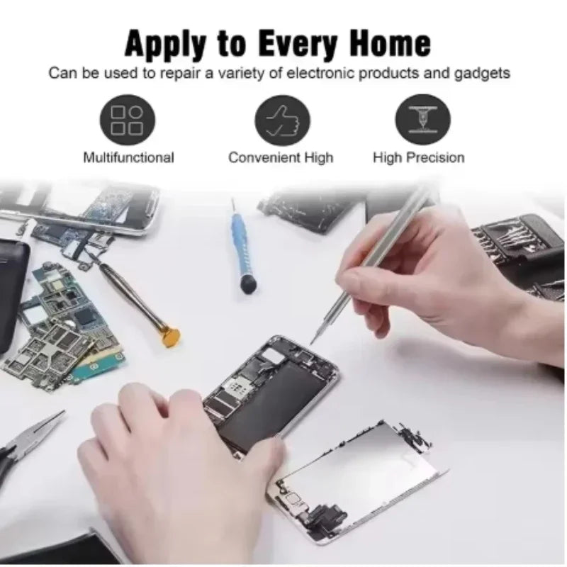 63 in 1 Precision Screwdriver Set Home Hand Repair Tool Kit Magnetic Phillips Drill Bits for iPhone Xiaomi Camera Glasses Watch