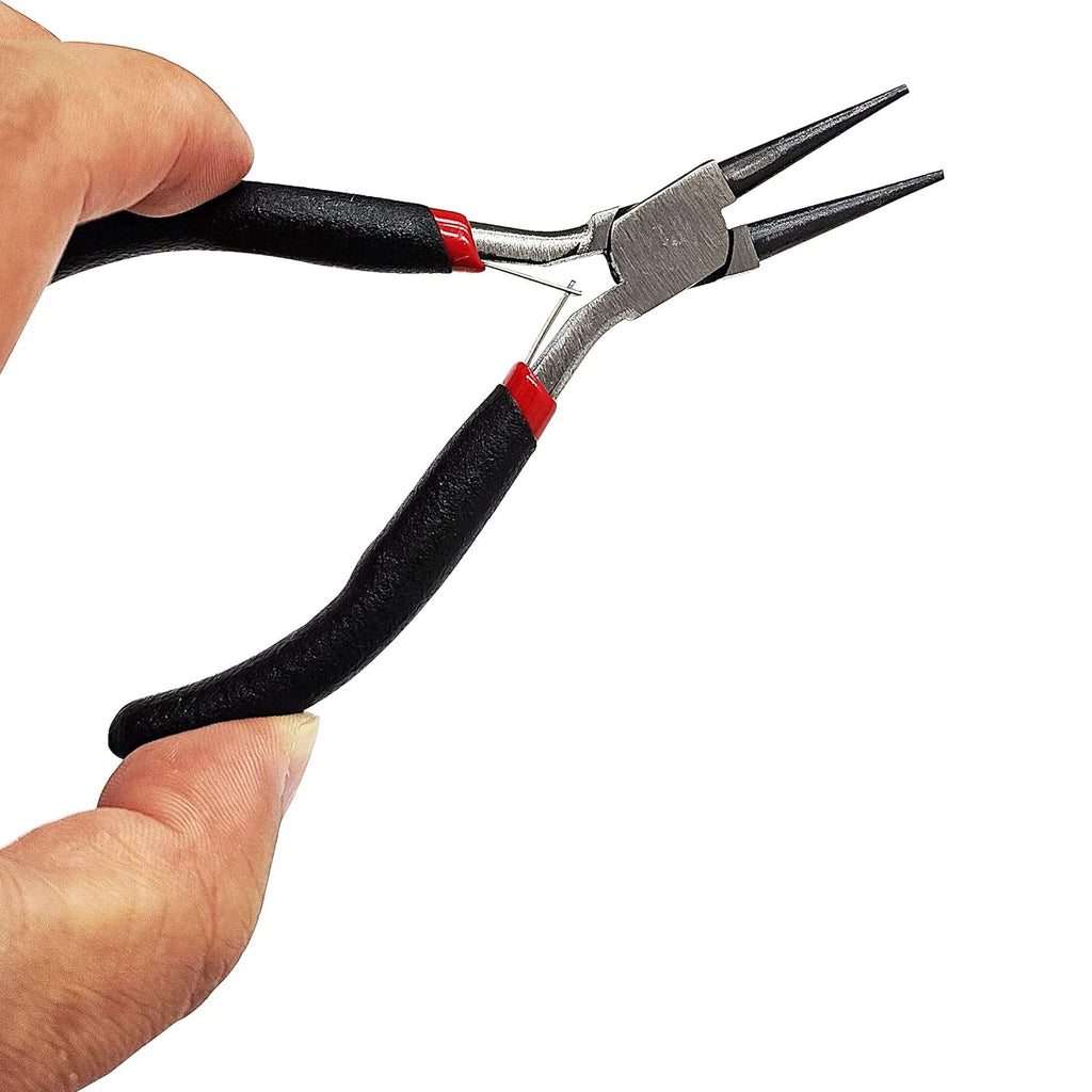 5Pcs Jewelers Pliers Tools Set Plier Kit for Jewelry Making Supplies, Wire Wrapping, Beading, DIY Crafts