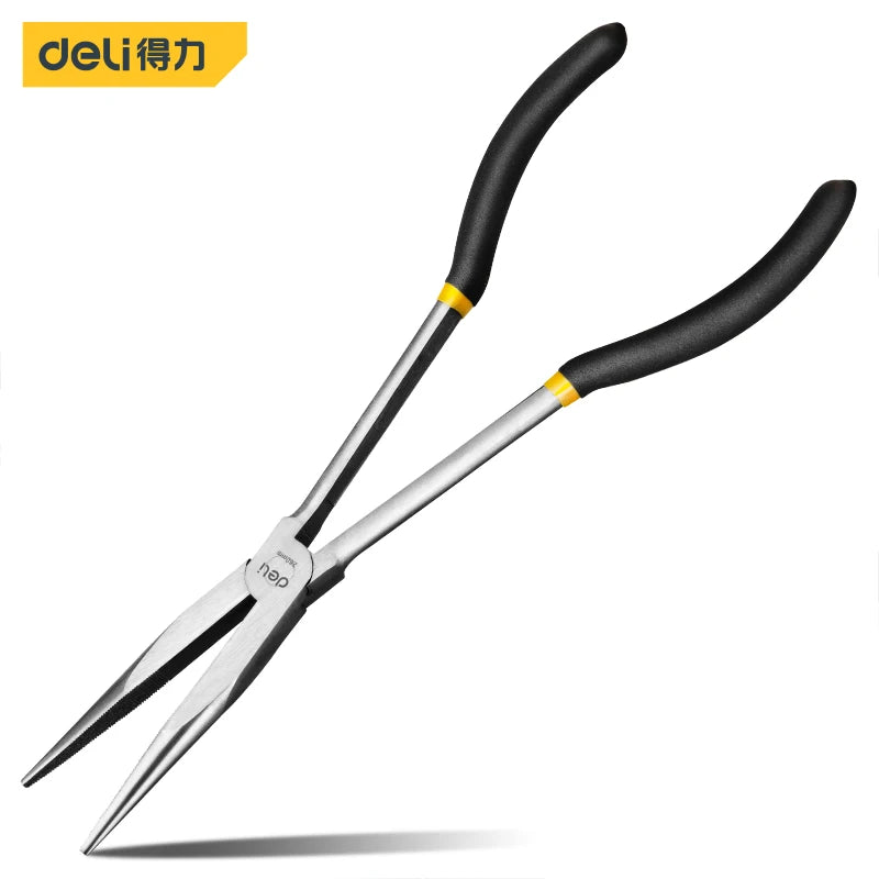 Deli Mini Pliers Making Pliers Precision Wire Cutters, Needle, Round & Bent Nose for Making, Chain Nose, Craft, Earring