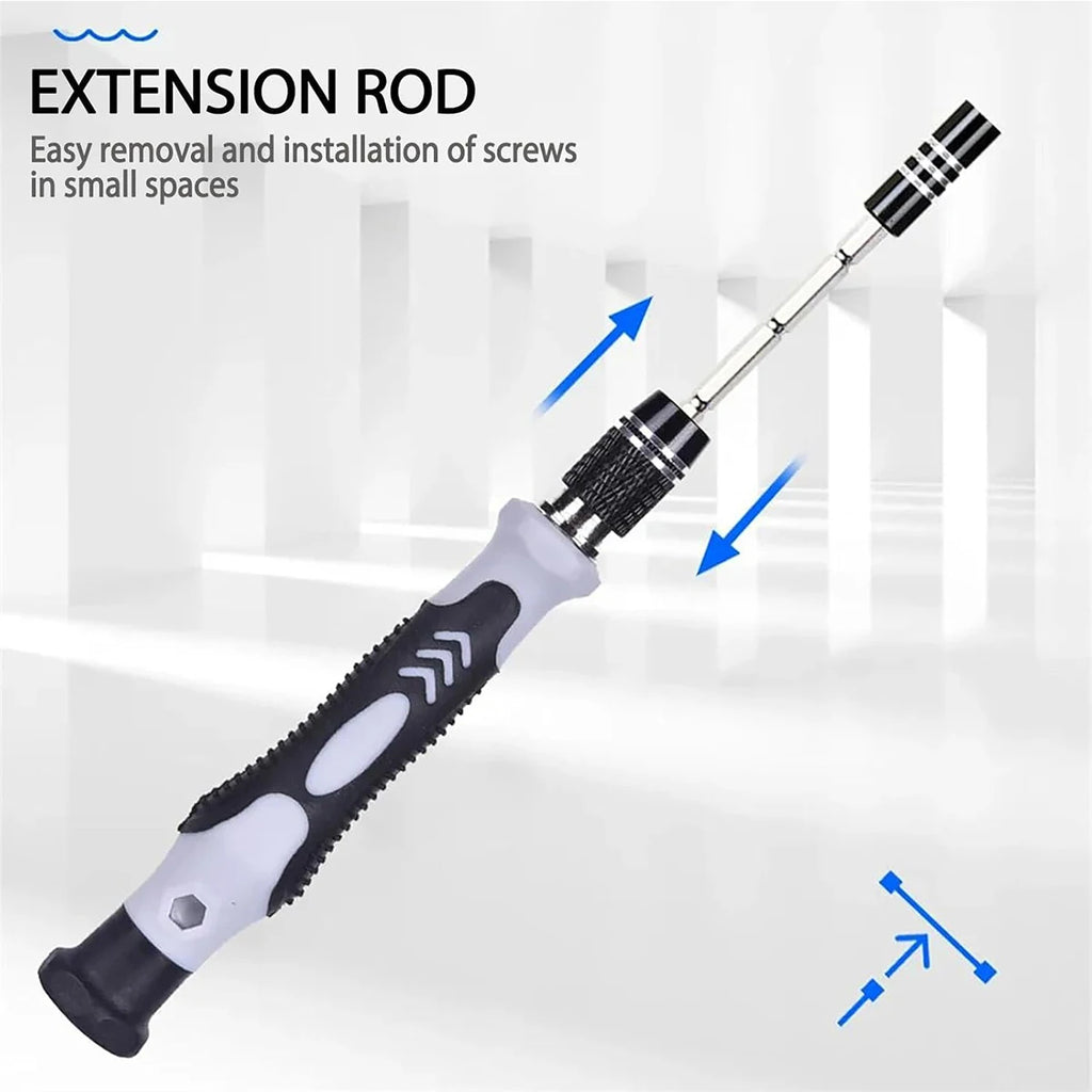 115in1 Screwdriver Set Magnetic Torx Phillips Screw Bit Kit With Electrical Remover Wrench Repair Phone PC Tools