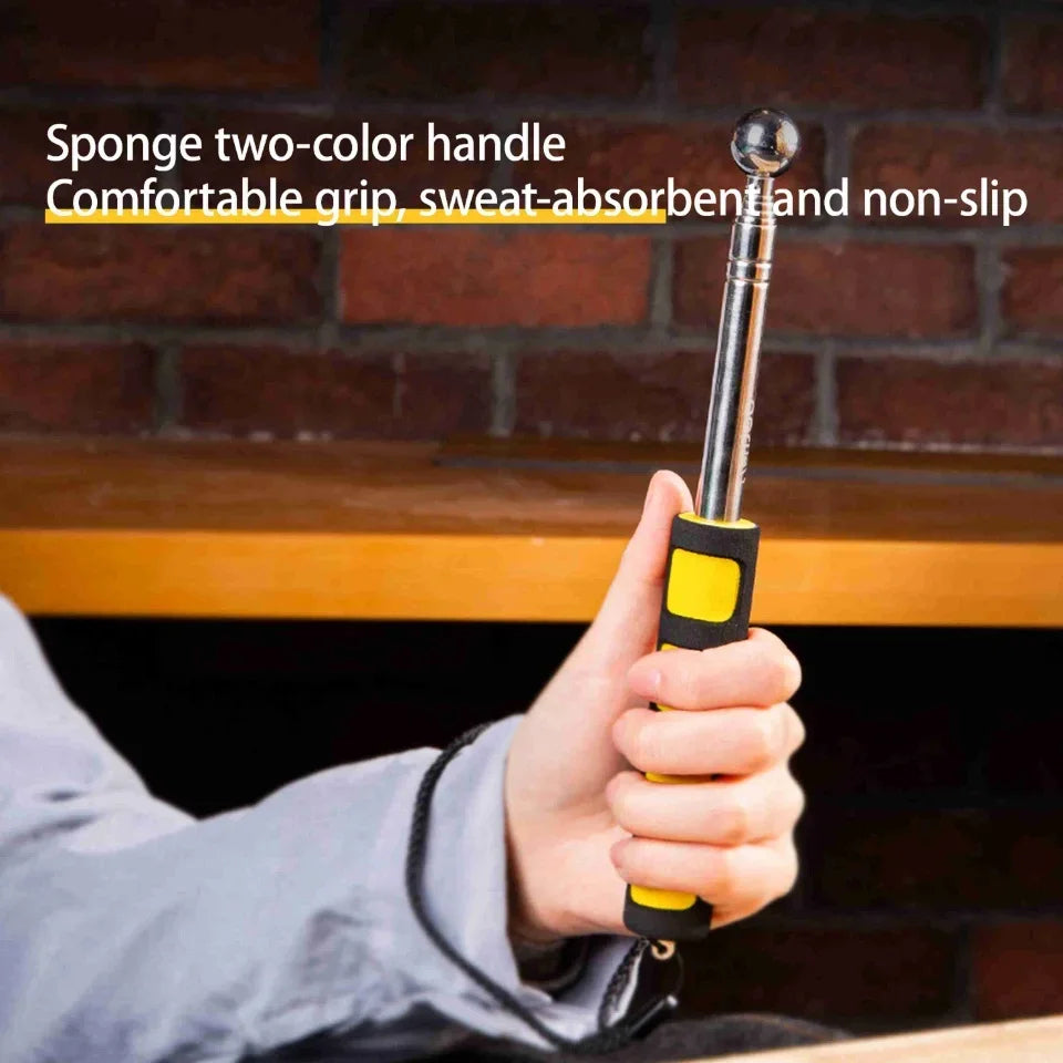 1Pc 98/115/160CM Multifunction Telescopic Self Defense Hammers Empty Drum Hammer Room Test Rod Inspection Room Tools Metel Test