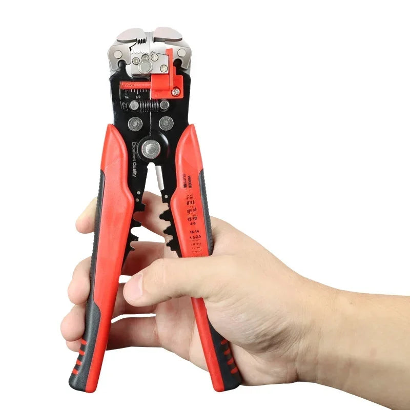 Automatic 5 In1 Wire Stripper Tools Multitool Decrustation Pliers Stripping Cutter Crimping Cable Wire Electrician Repair Tools
