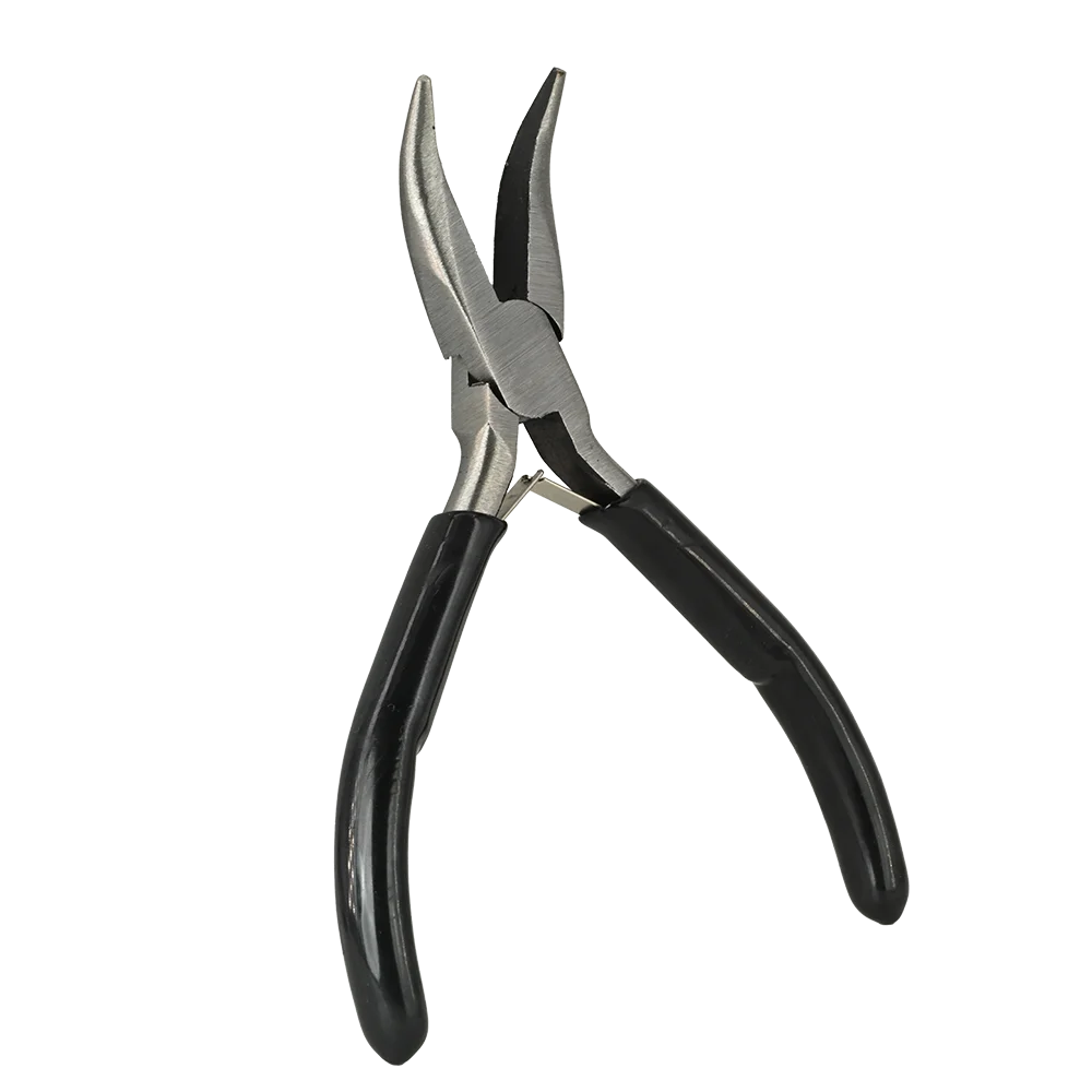 45# Carbon Steel Jewelry Pliers Needle/Chain/Round Nose Wire Cutter Tweezers Jewel Repair Handcrafts Beading Sewing Pliers Tool