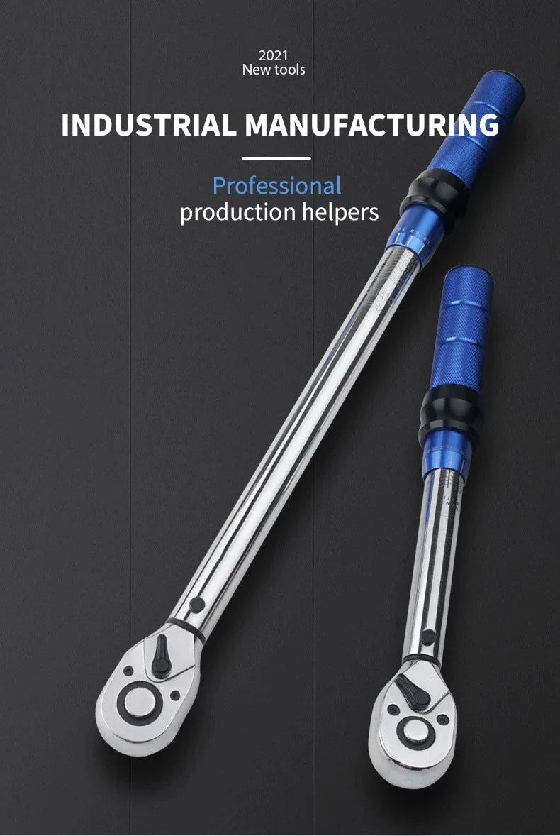 5-60N.m Torque Wrench 3/8 Inch Square Drive Torques Key ±3% High Precision Torque Wrench Professional Bicycle Automotive Tool