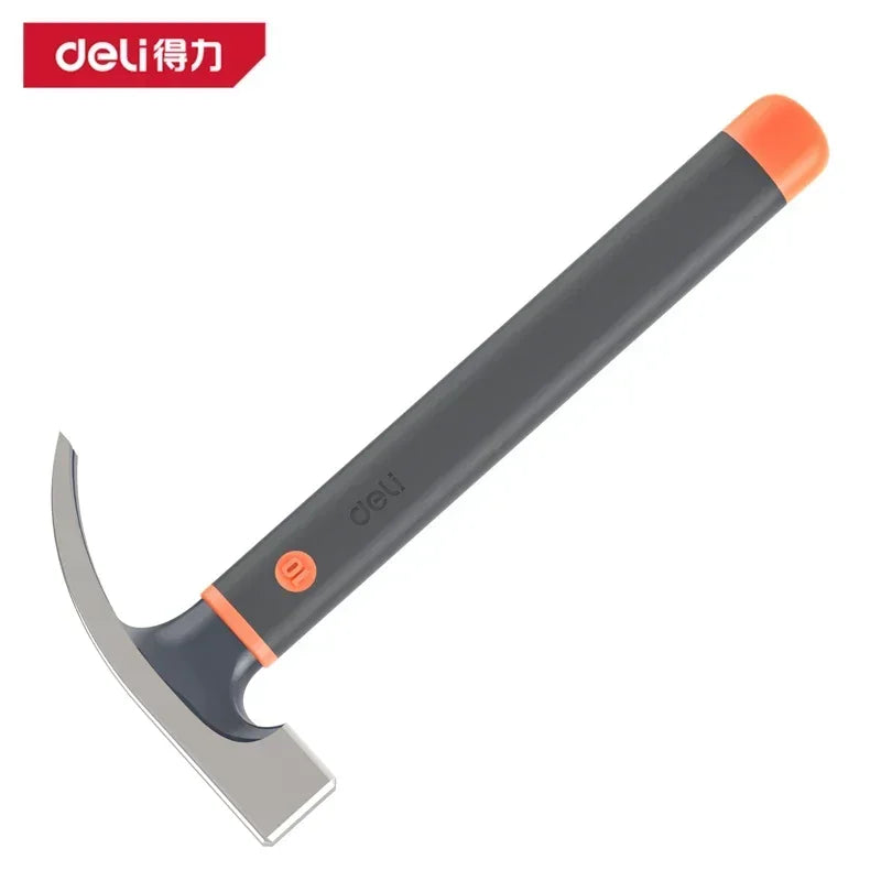 Deli 10oz Claw Hammers Mini Camping Hammer Nail Hammer with Shock Reduction Grip Multifunctional Woodworking Repair Hand Tools